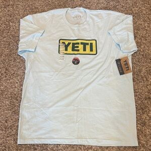 YETI Ice Blue Short Sleeve Tee